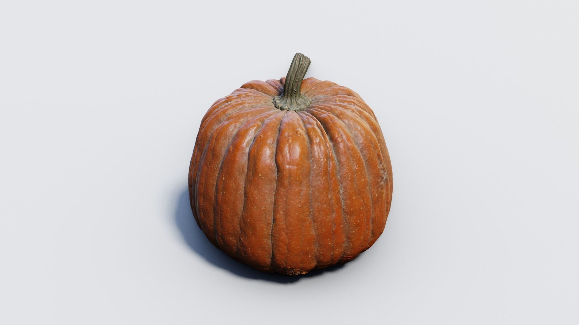 Halloween old pumpkin ZB high model 3D model_19