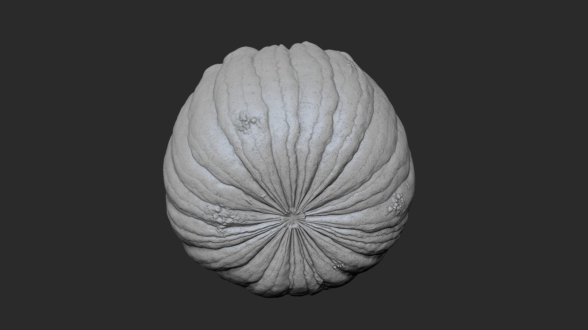 Halloween old pumpkin ZB high model 3D model_6