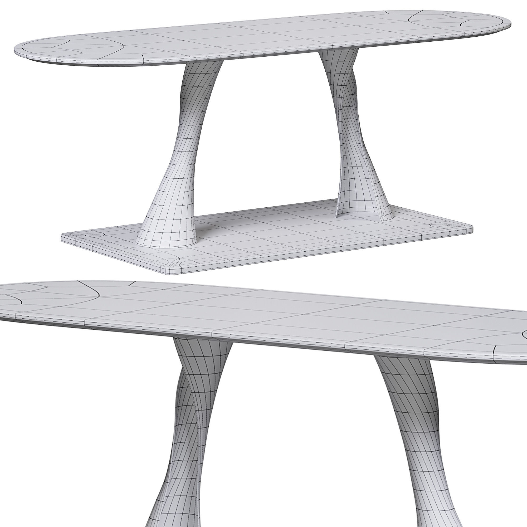 Rea console by Rugiano 3D model_2