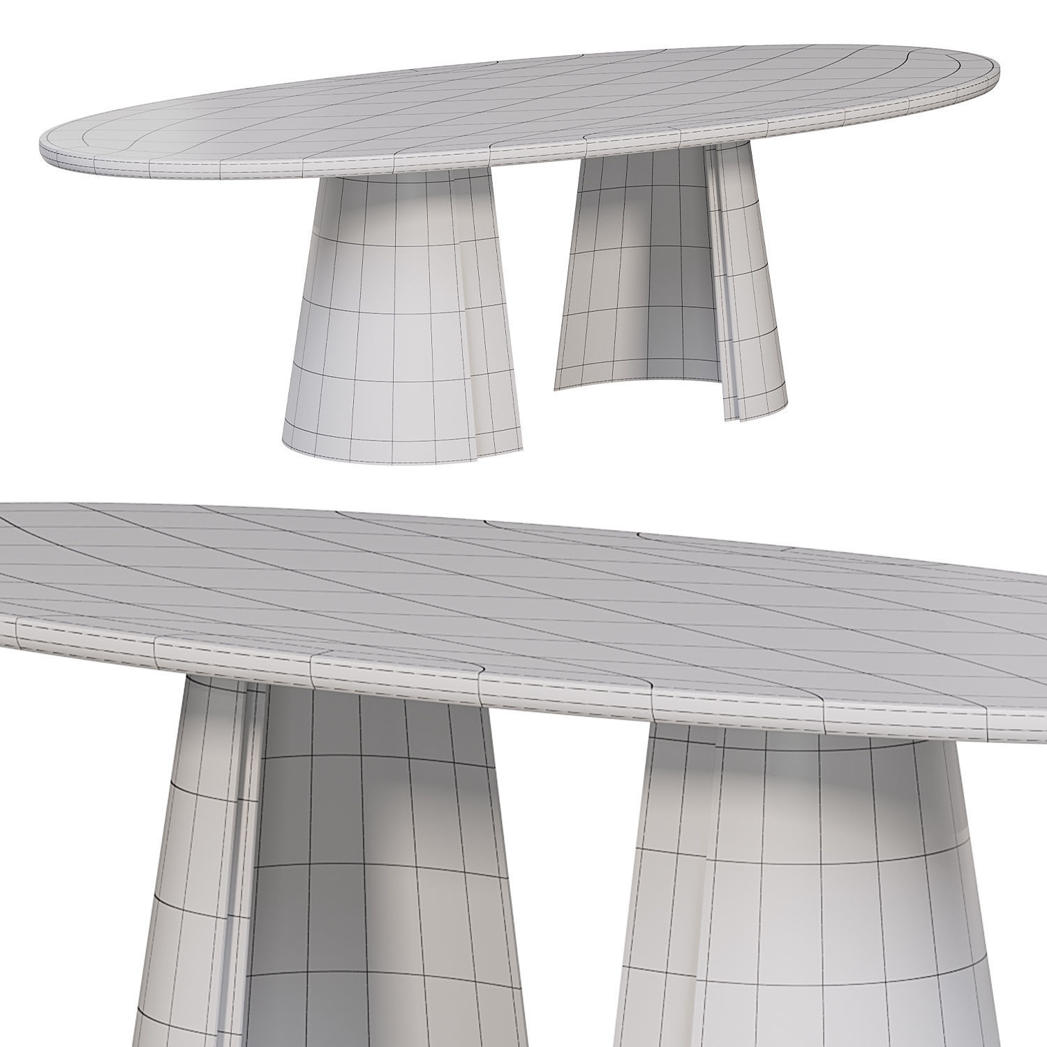 Indoor tables absolute by Rugiano 3D model_2