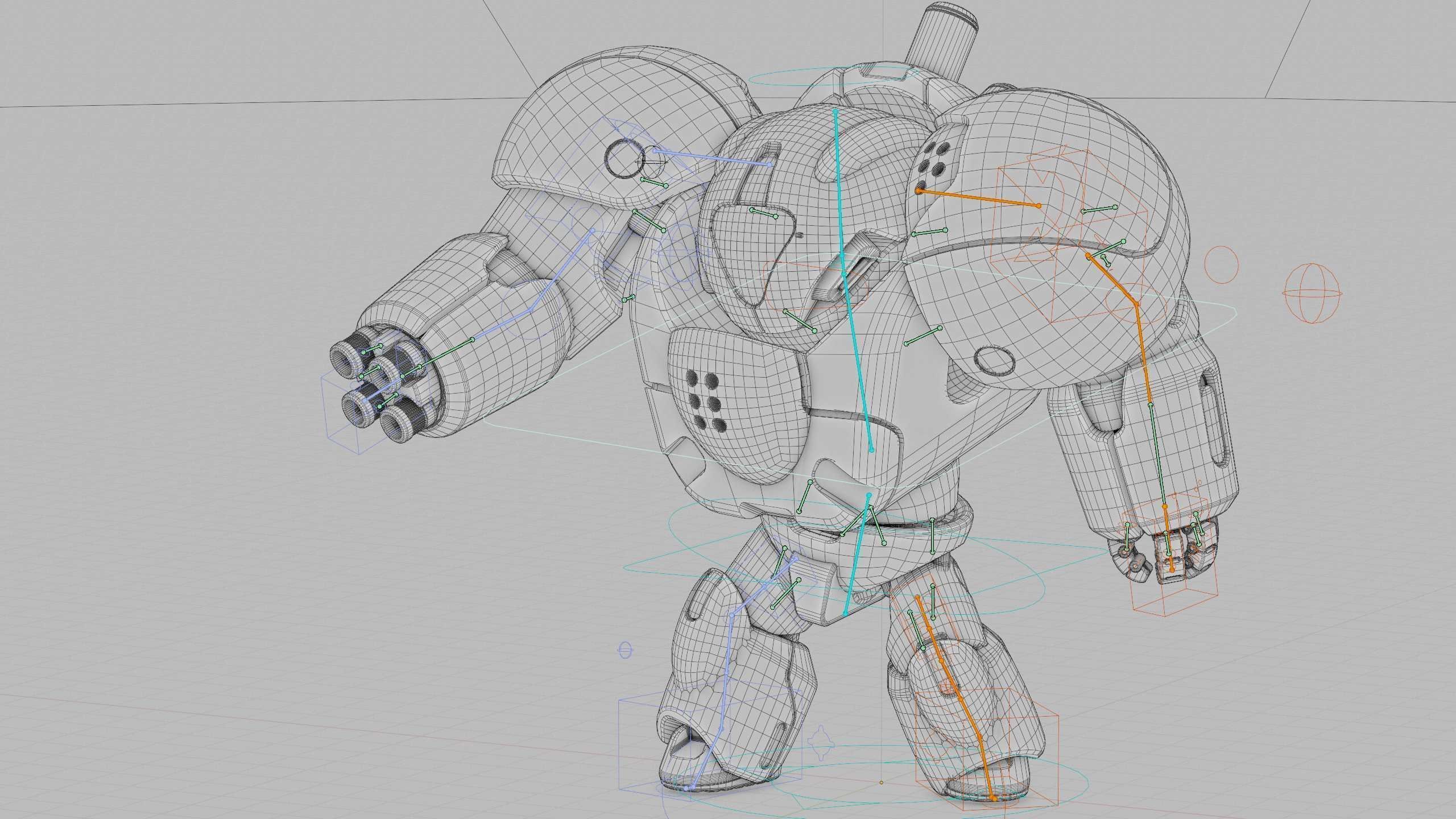 TOY BOT GROOMY B Rigged for Unreal Engine - Unity - MIXAMO  3D model_40