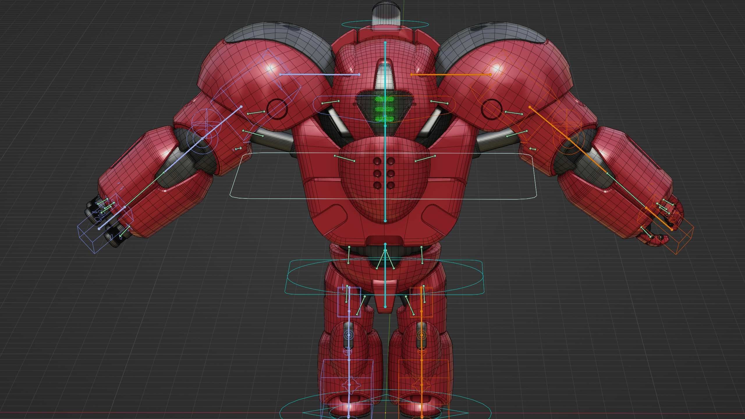 TOY BOT GROOMY B Rigged for Unreal Engine - Unity - MIXAMO  3D model_39