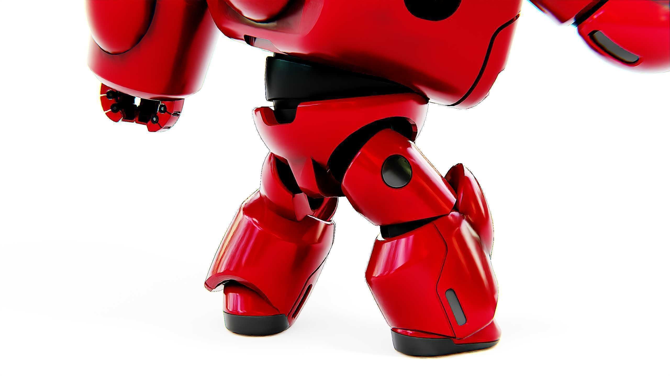 TOY BOT GROOMY B Rigged for Unreal Engine - Unity - MIXAMO  3D model_26