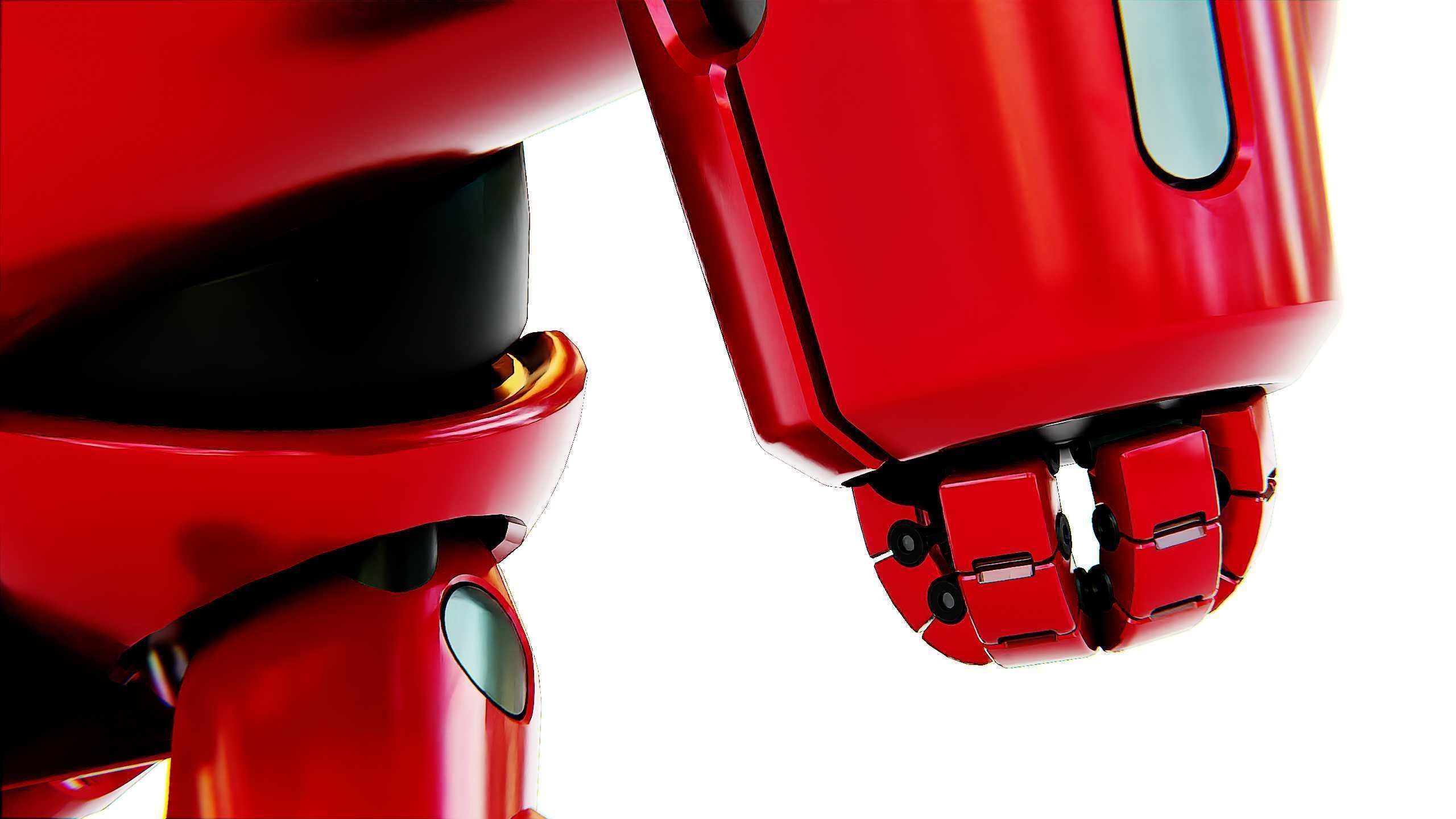 TOY BOT GROOMY B Rigged for Unreal Engine - Unity - MIXAMO  3D model_28