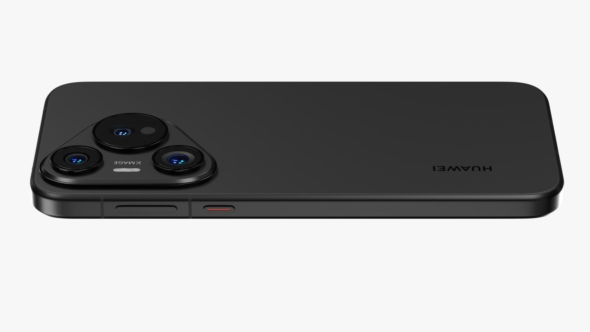 Huawei Pura 70 Black Low-poly 3D model_4