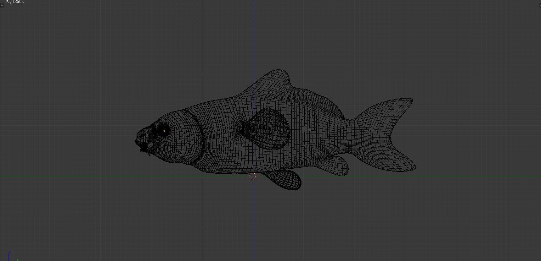 cartoon nemo fish Low-poly 3D model_9