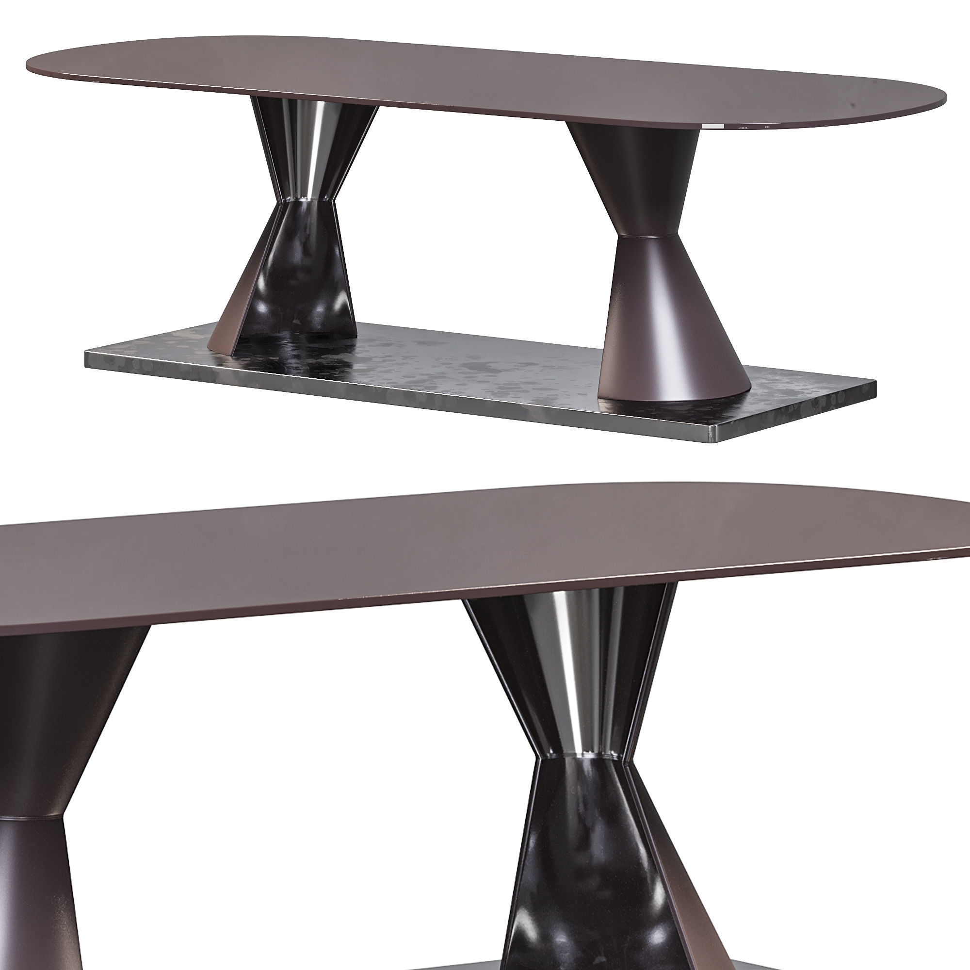 Rea table by Rugiano 3D model_1