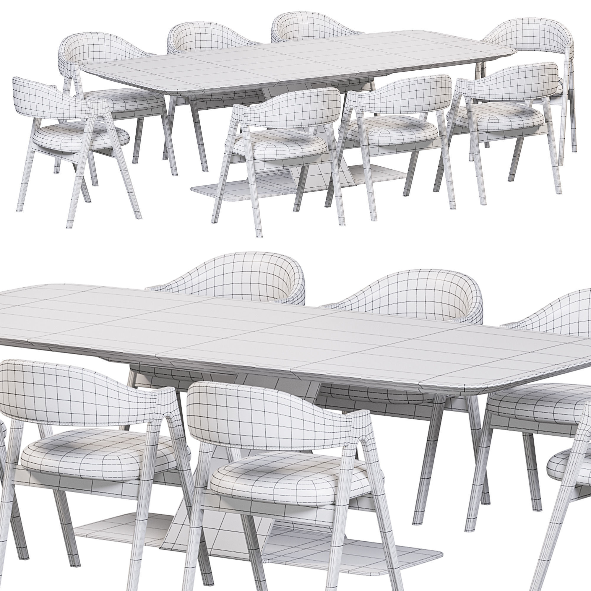 Wally tables by rugiano 3D model_2