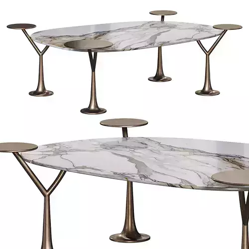 Bonsai coffee tables by Rugiano