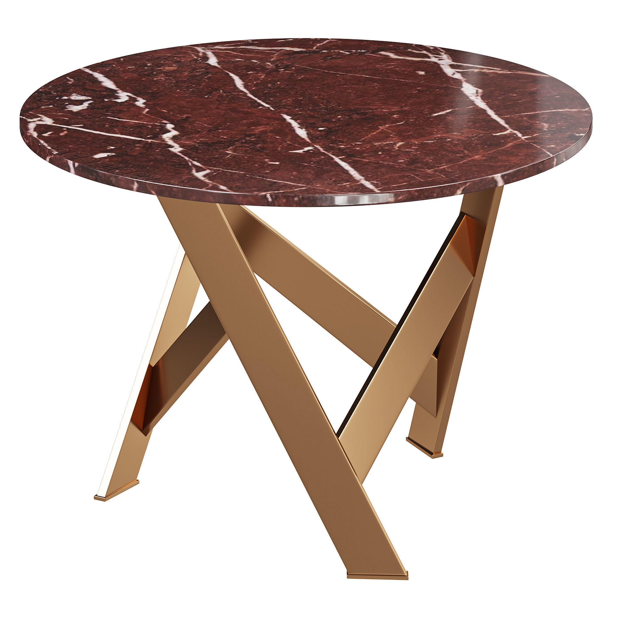 Gatsby coffee tables indoor by Rugiano 3D model_1