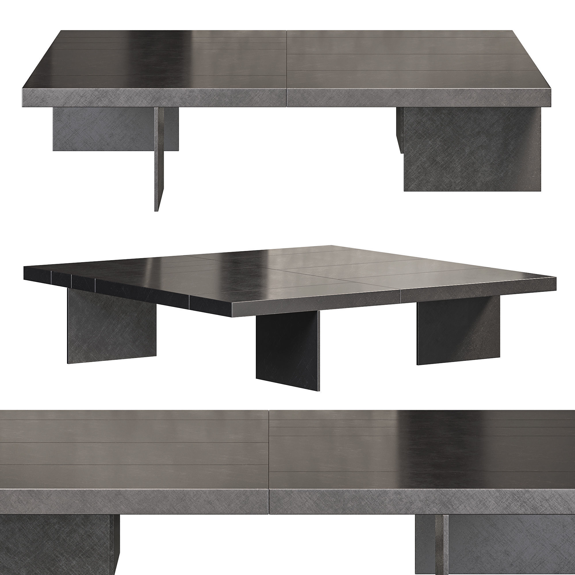 Fierld coffee tables by Rugiano 3D model_1