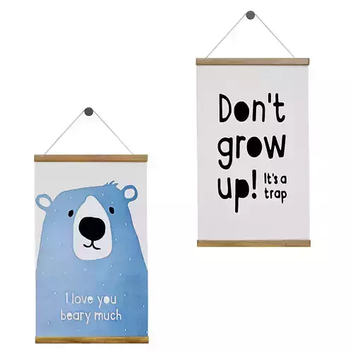 DANDY MISTER POLAR POSTER by Heylittlebaby 3D model