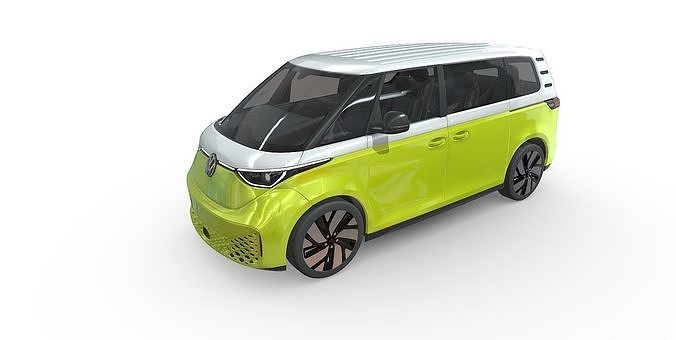 Volkswagen id buzz 2024 3D model