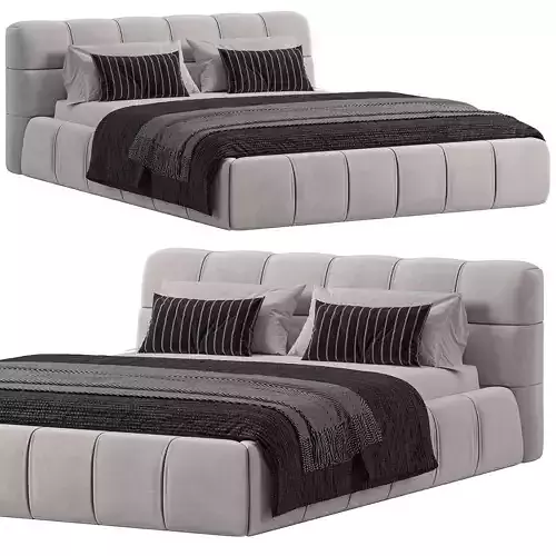 Souffle custom bed 3D model