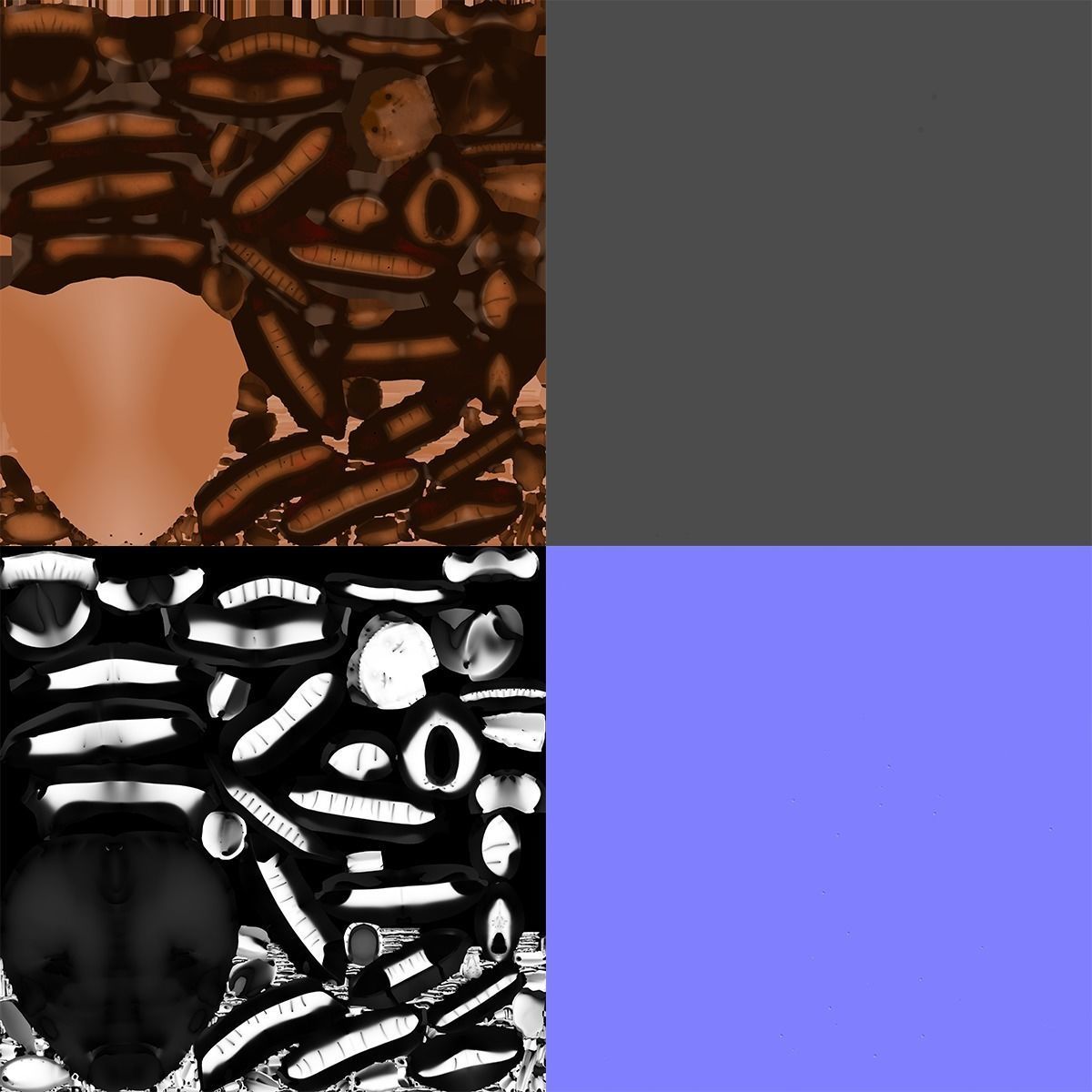 4K Textures Realistic Flea  Low-poly 3D model_14