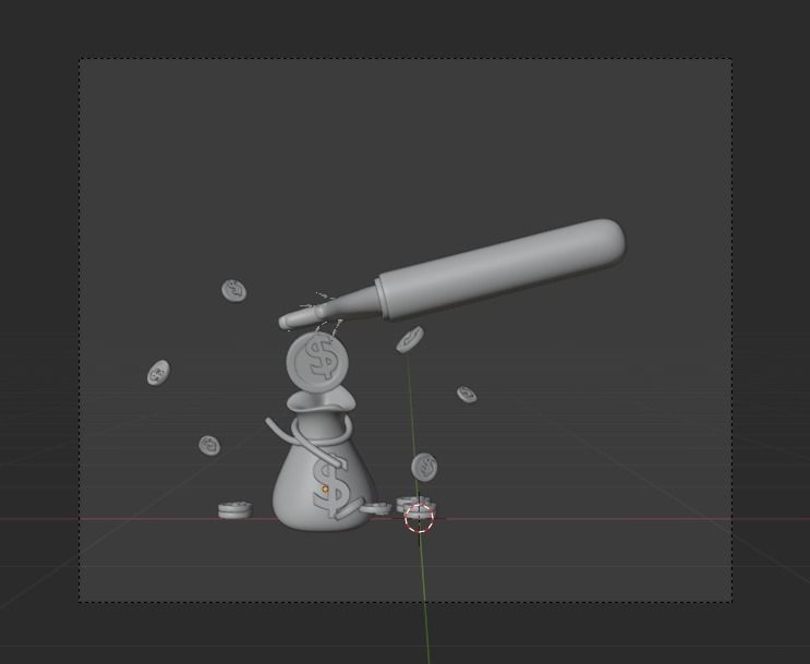 Online Banking System 3d Illustration  Icon Pack 3D model_21