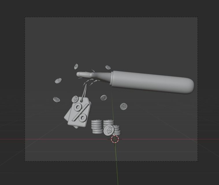 Online Banking System 3d Illustration  Icon Pack 3D model_24