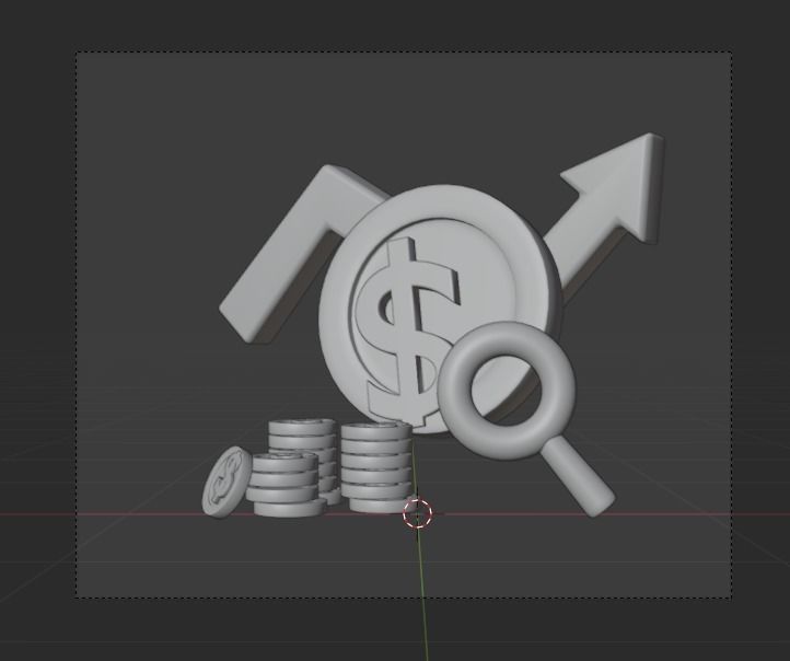 Online Banking System 3d Illustration  Icon Pack 3D model_35