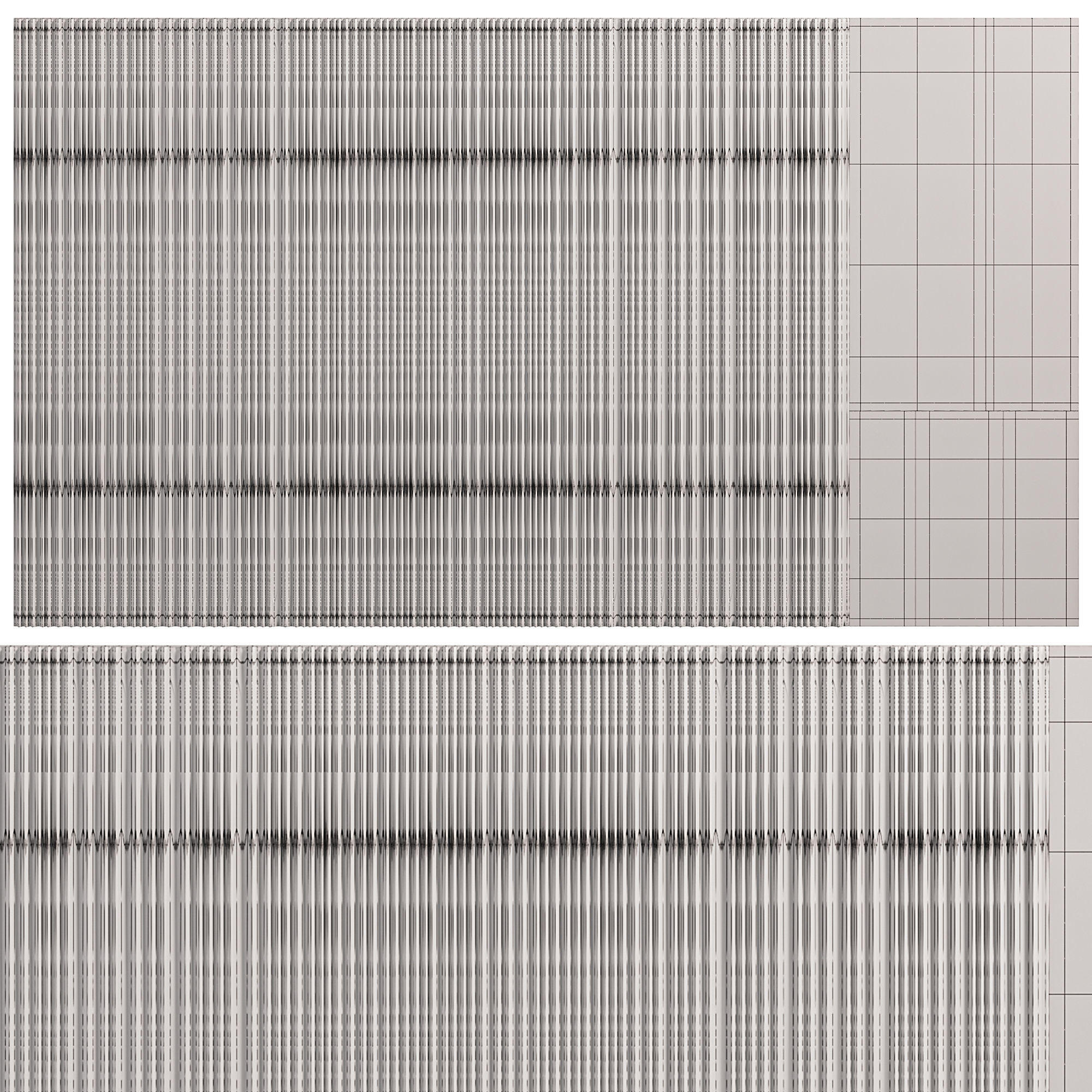 Wallpanel 3D model_2