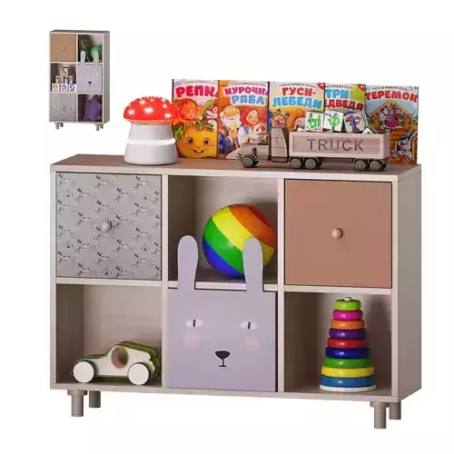 Children wardrobe Calle 3D model