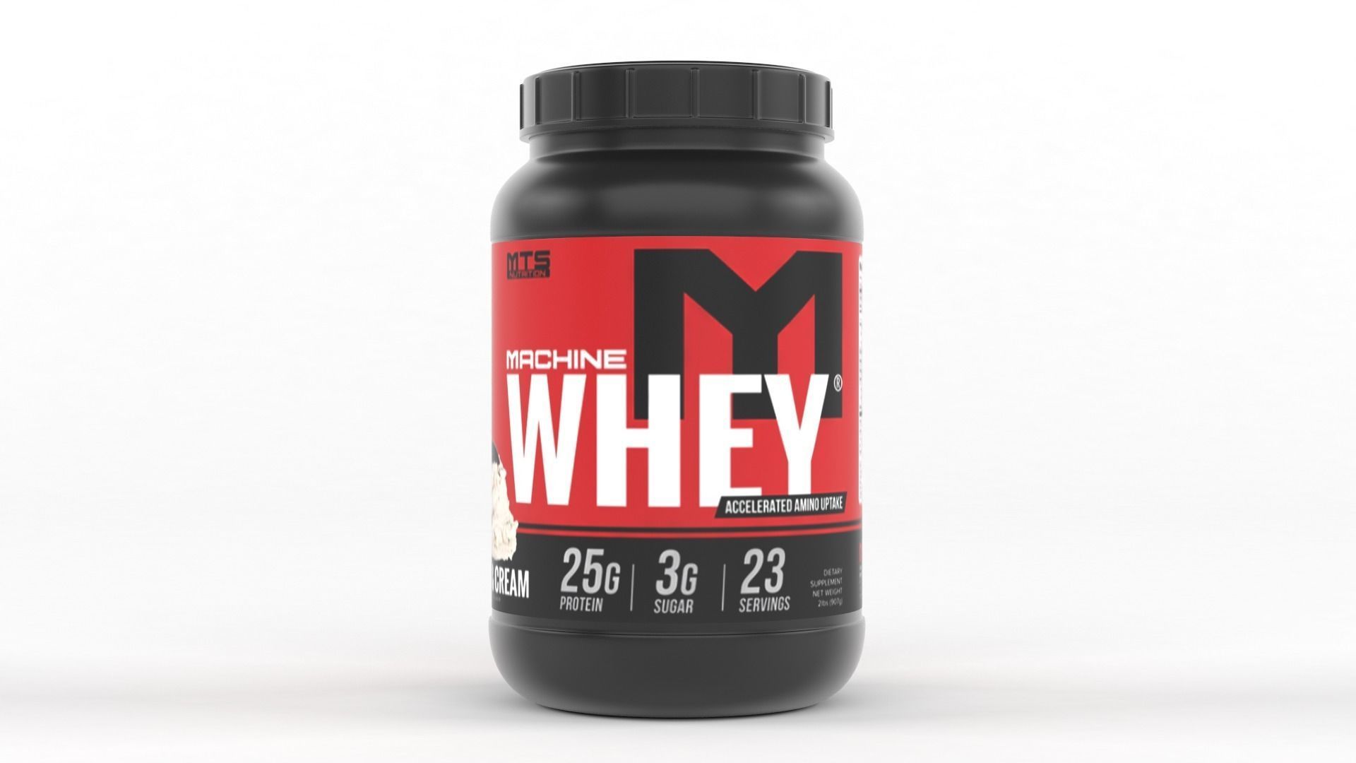 Protein Powder 3D model_1
