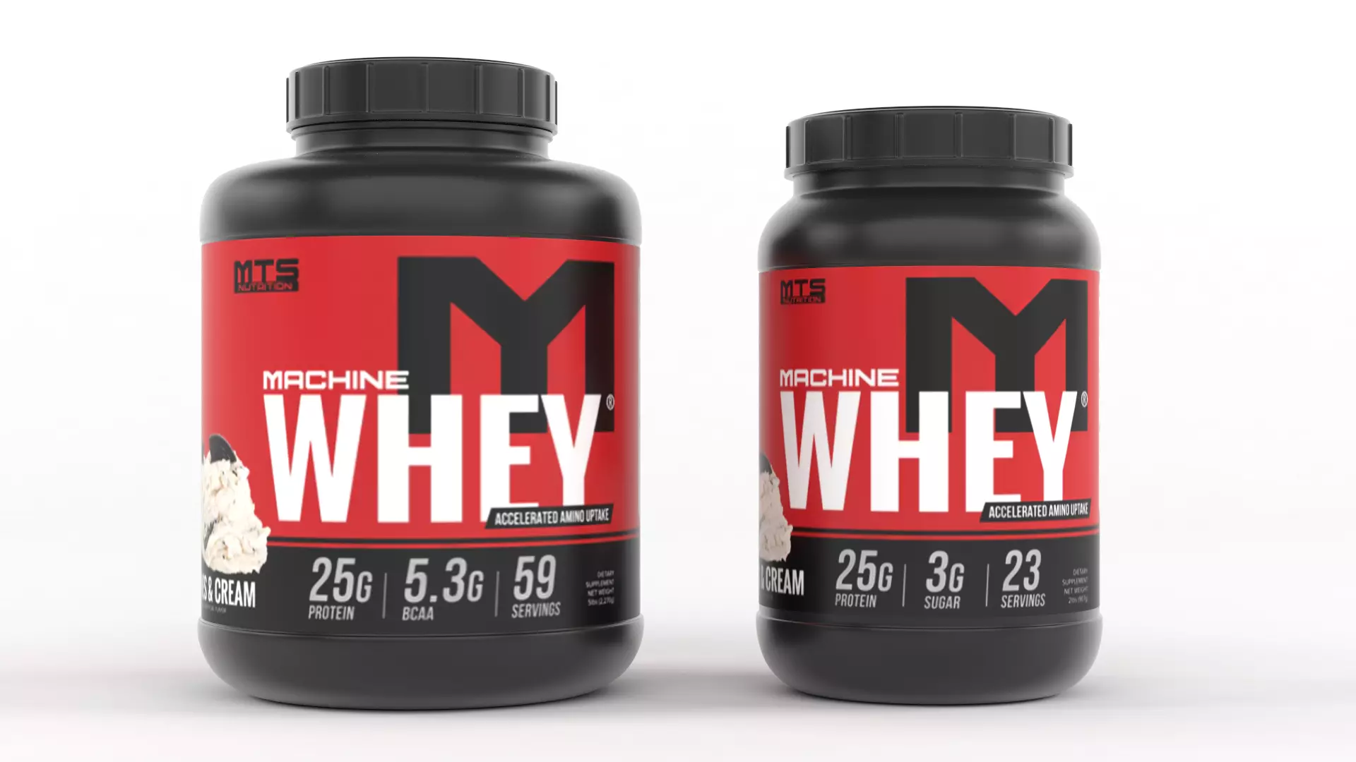 Protein Powder 3D model_0