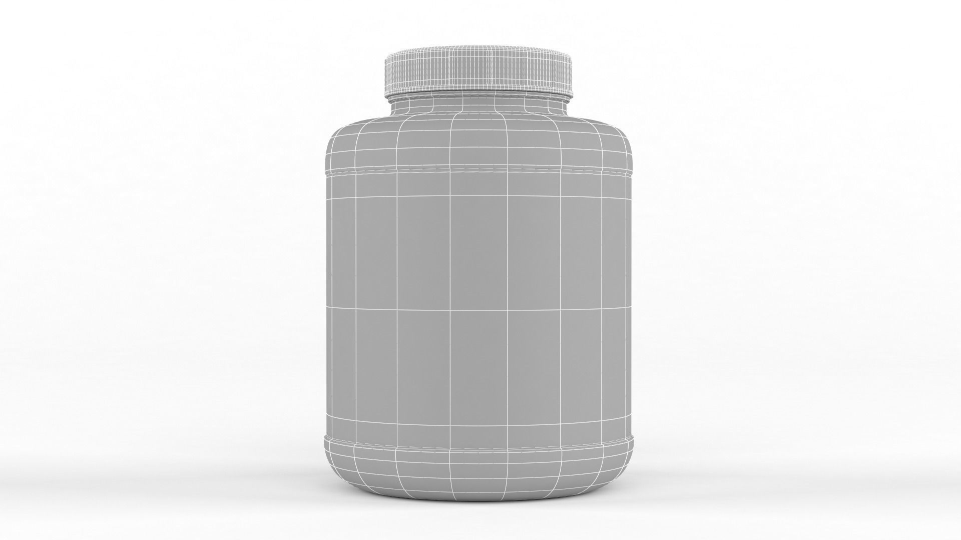 Protein Powder 3D model_11