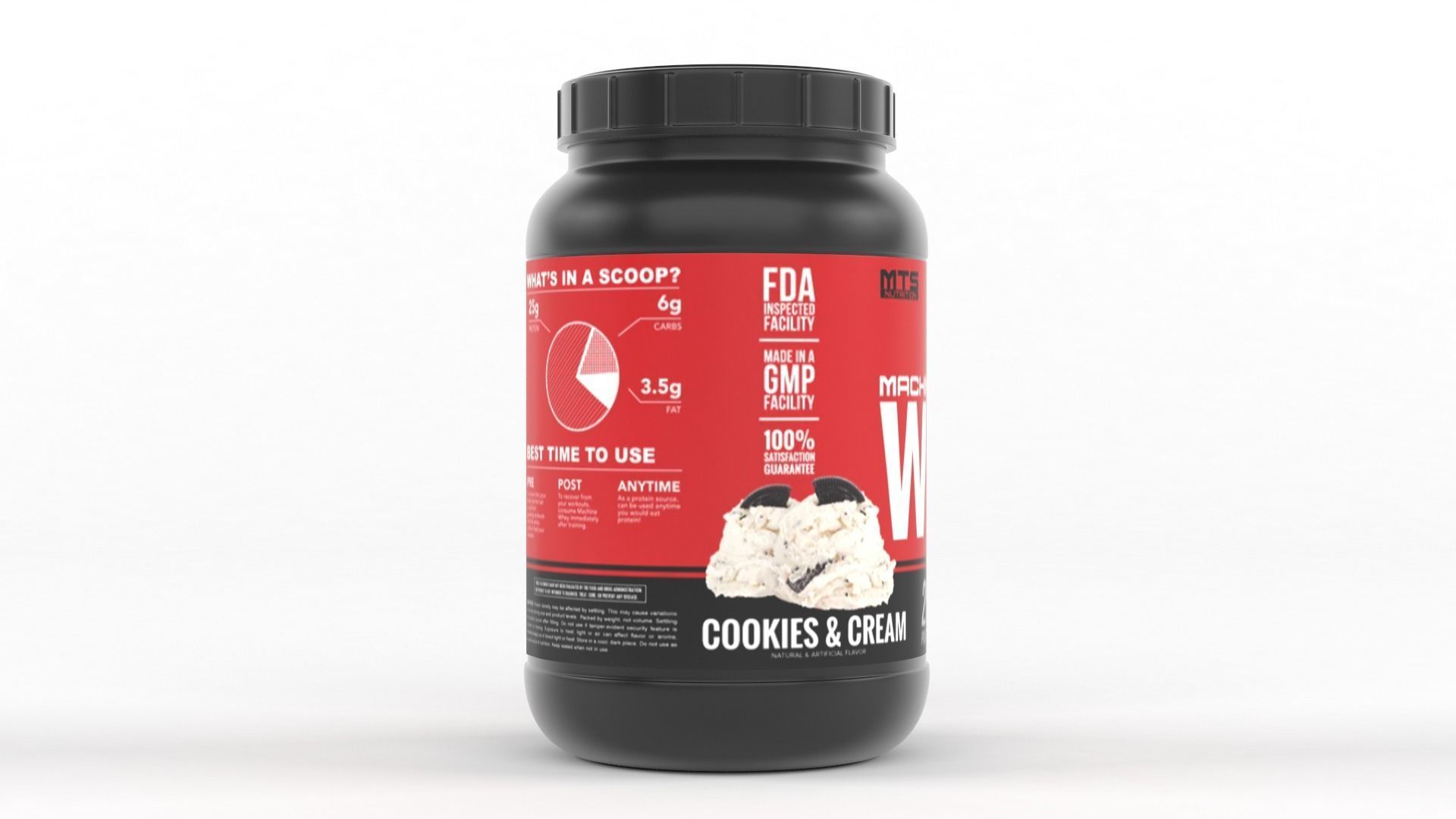 Protein Powder 3D model_2