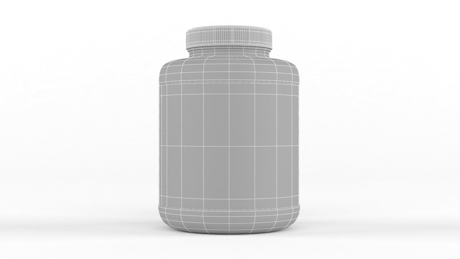 Protein Powder 3D model_12