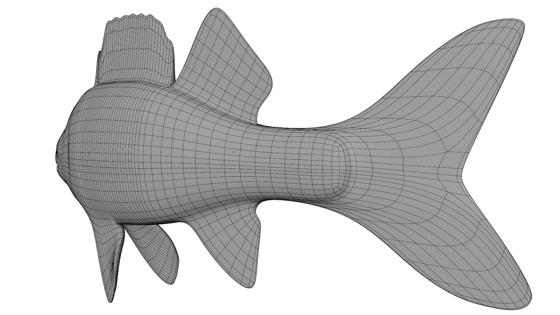Bass Fish 3D model_11