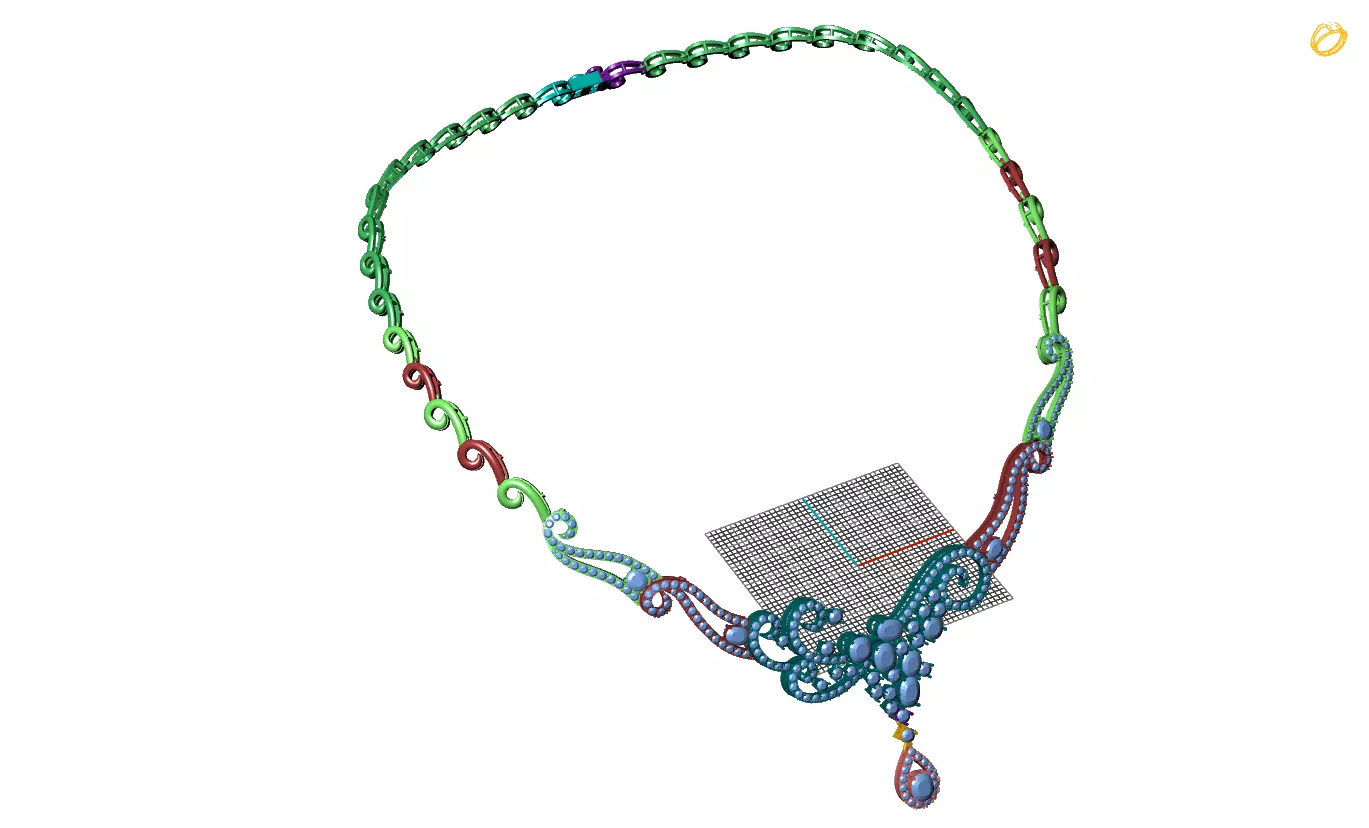 New Necklace 3D print model_0