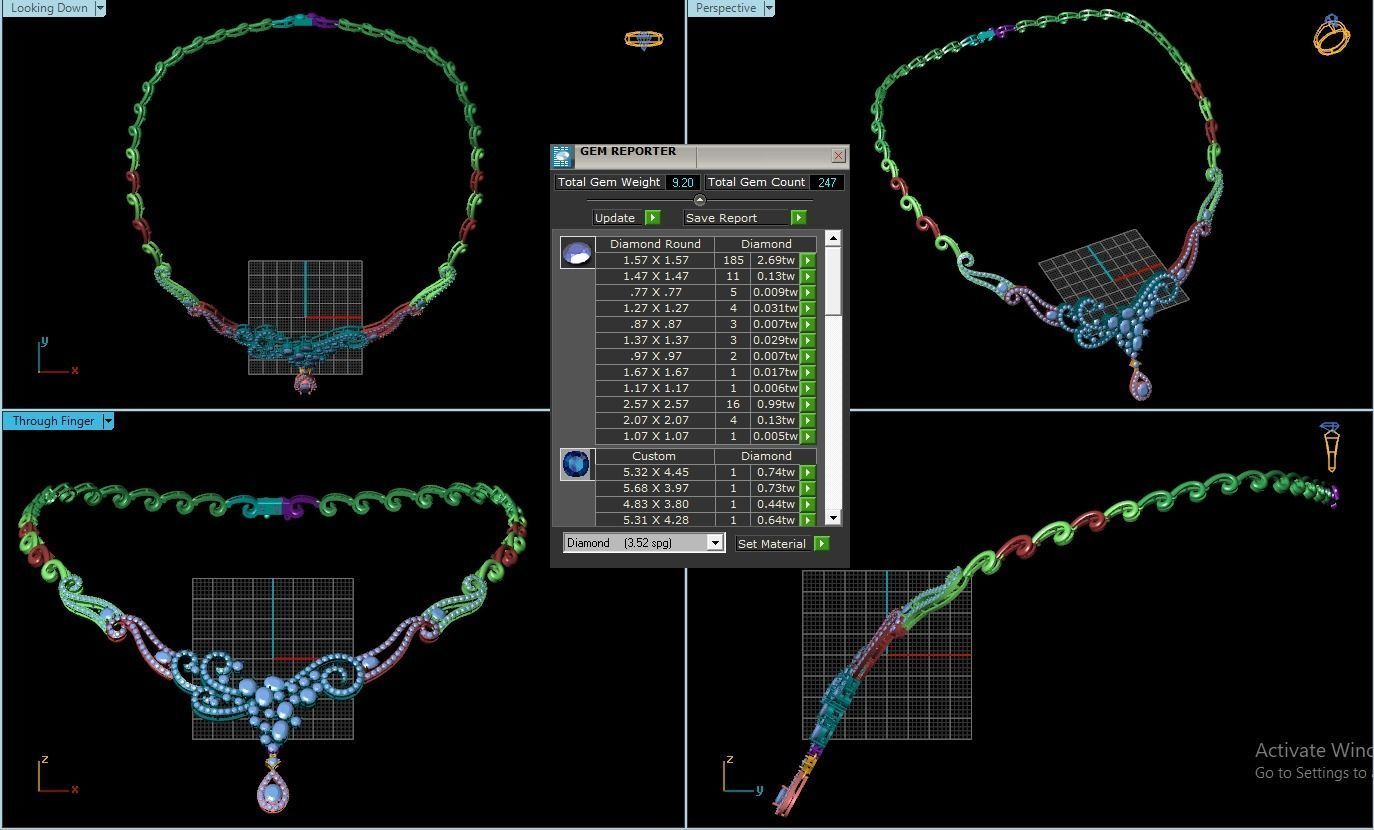 New Necklace 3D print model_1