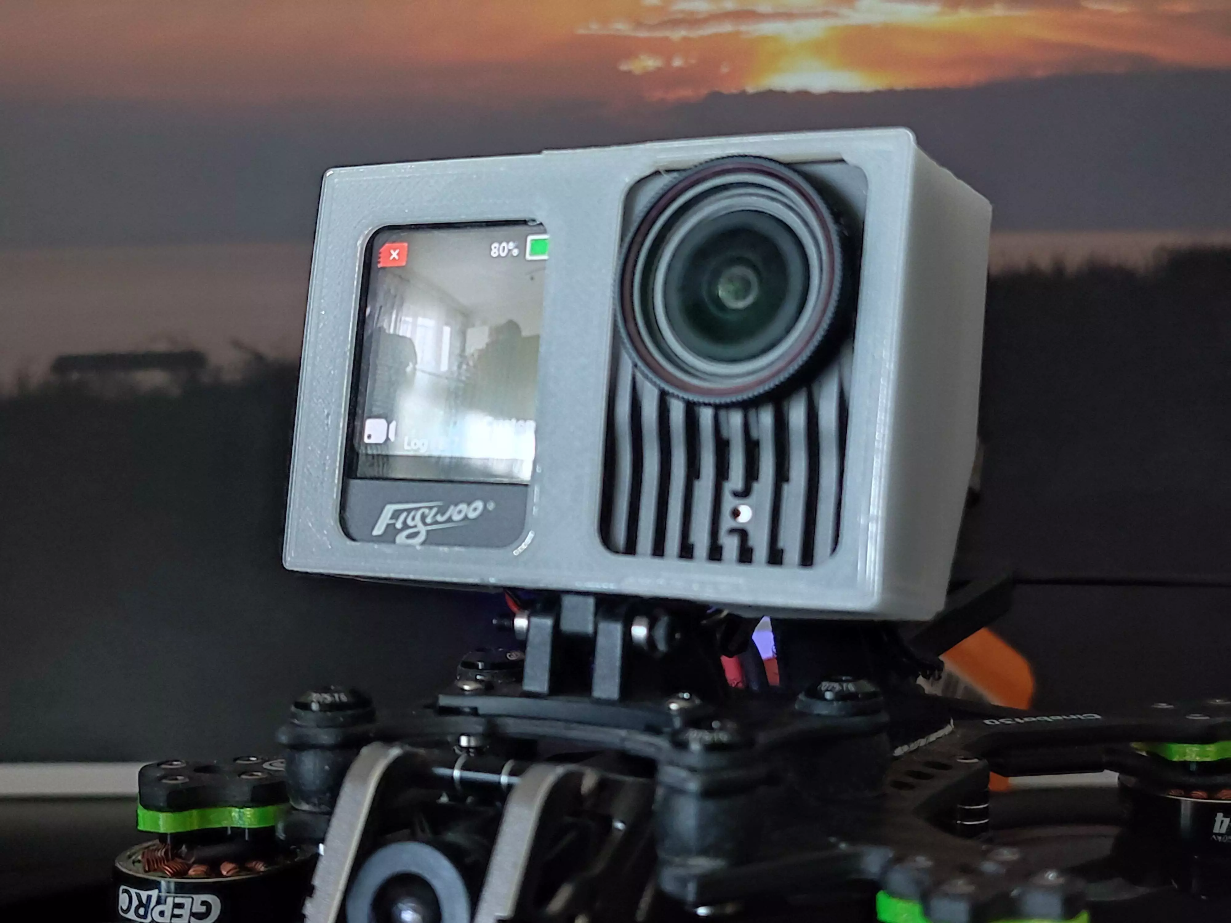 flywoo Gopro protection set for 12-11-10-9 3D print model