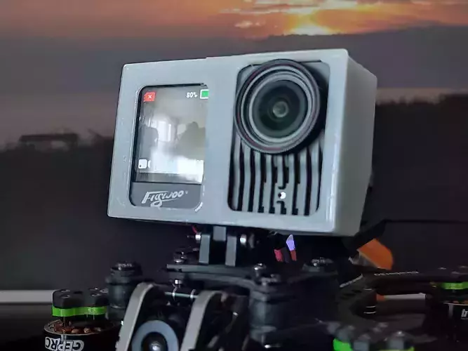 flywoo naked Gopro protection set for 12-11-10-9 3D print model