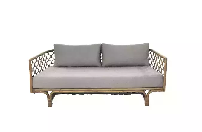 Bamboo sofa