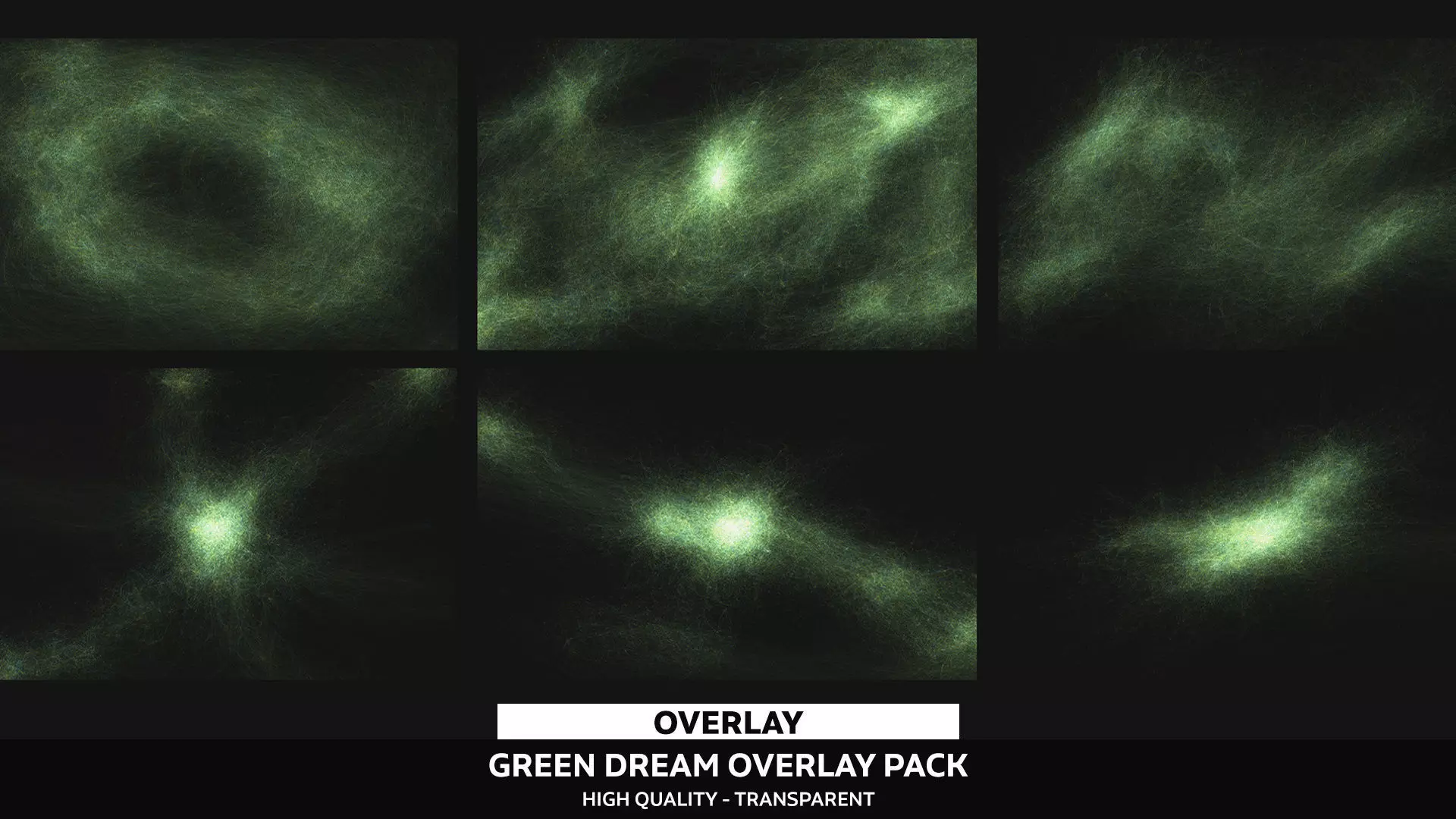 Green Dream Decal PNG Pack Texture