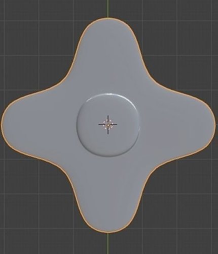 High-poly spinner Free 3D model