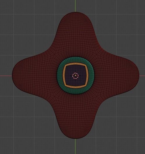 High-poly spinner Free 3D model_11