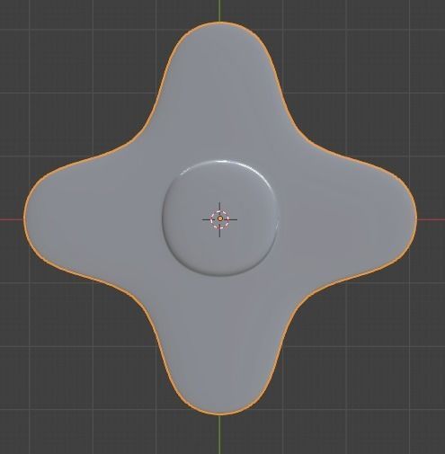 High-poly spinner Free 3D model_1