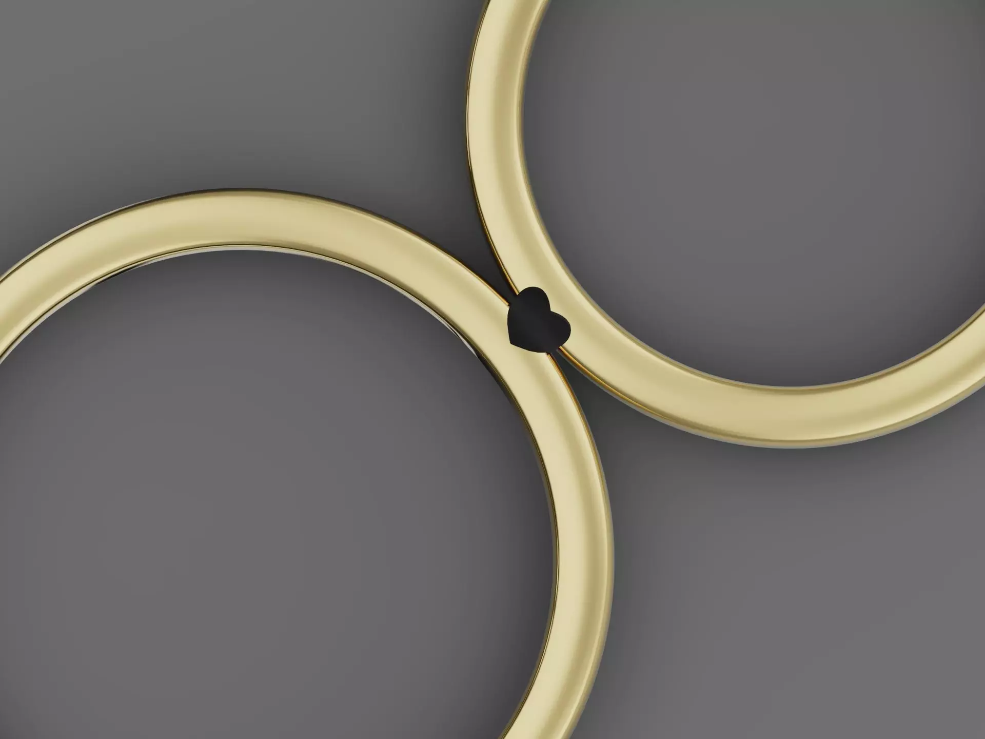 His and Hers Promise Bands 4-14US Sizes 3D print model_0