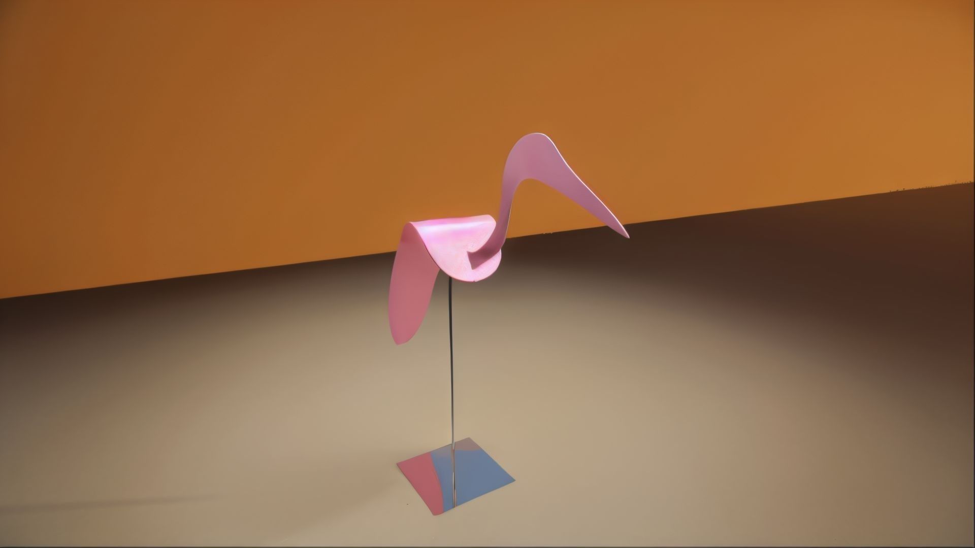 Bird Sculpture 3D print model_4