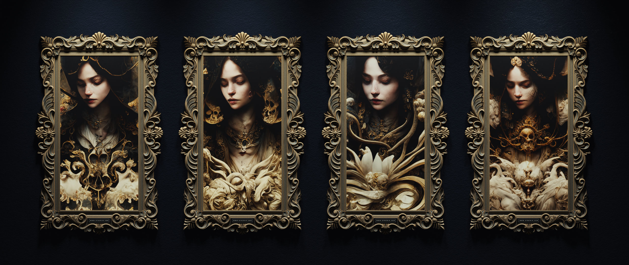 Heavenly Frame 3D - Base Mesh - No texture 3D model_6