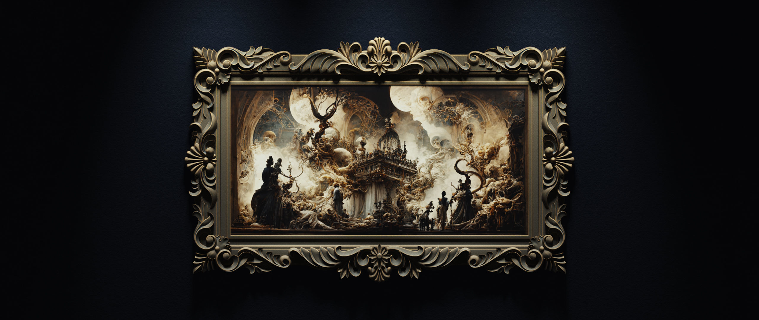 Heavenly Frame 3D - Base Mesh - No texture 3D model_18