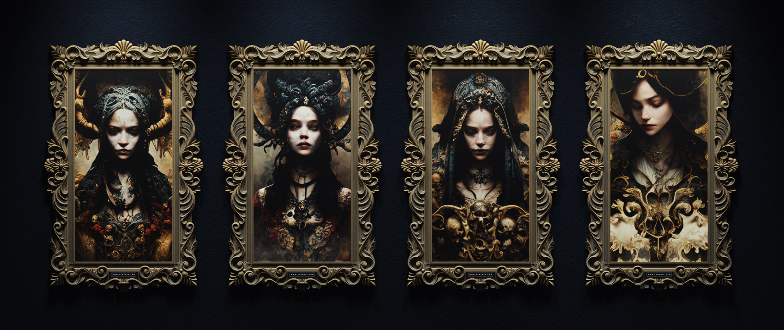 Heavenly Frame 3D - Base Mesh - No texture 3D model_7