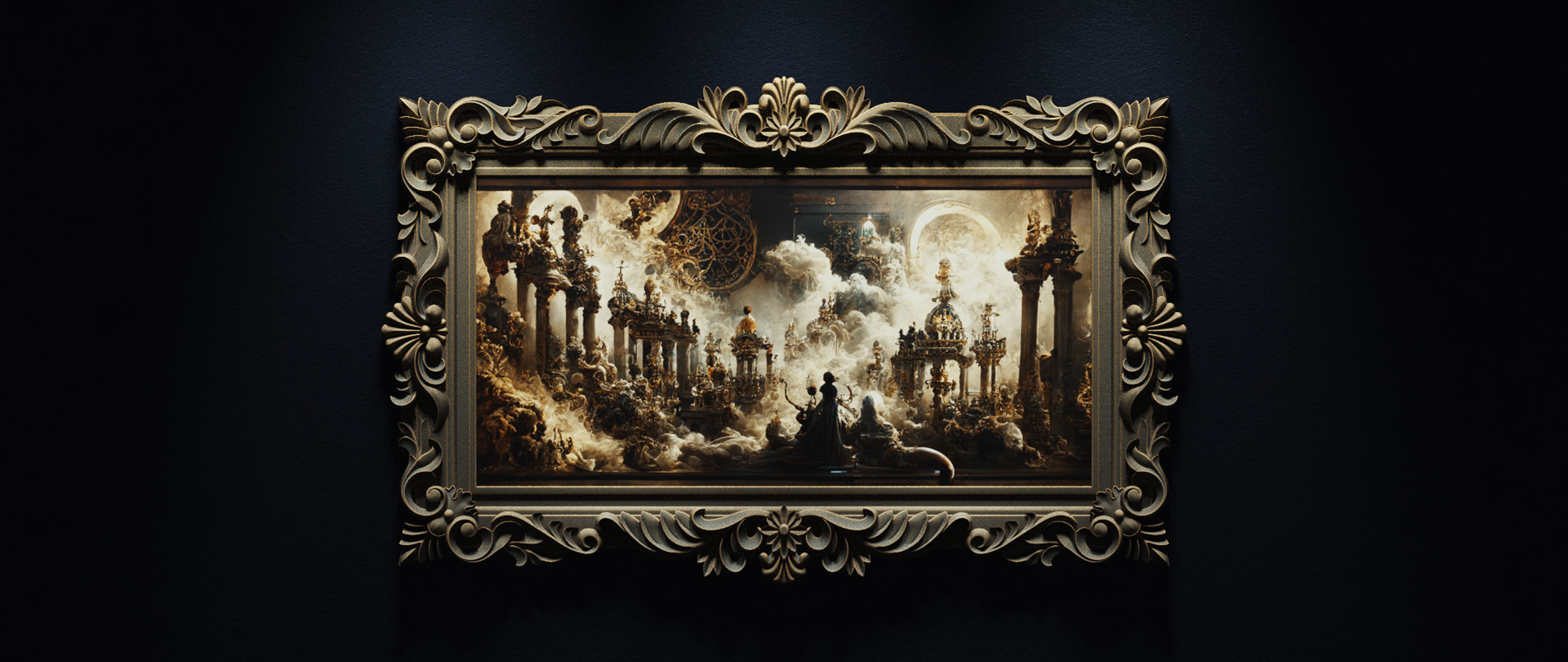 Heavenly Frame 3D - Base Mesh - No texture 3D model_14