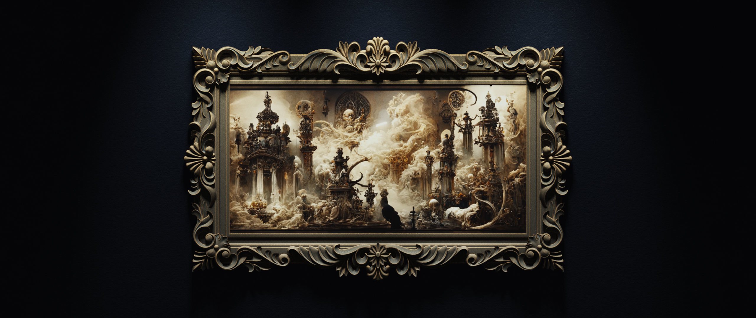 Heavenly Frame 3D - Base Mesh - No texture 3D model_16