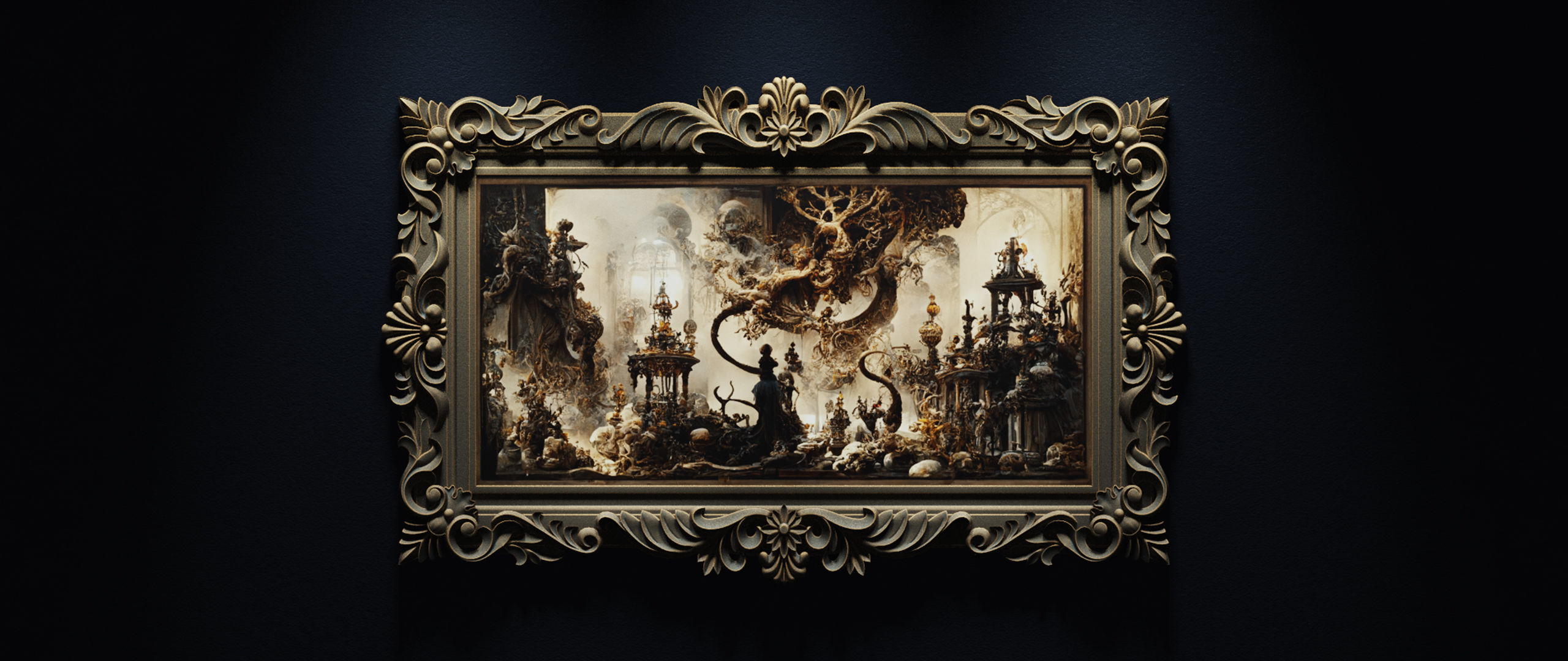 Heavenly Frame 3D - Base Mesh - No texture 3D model_17