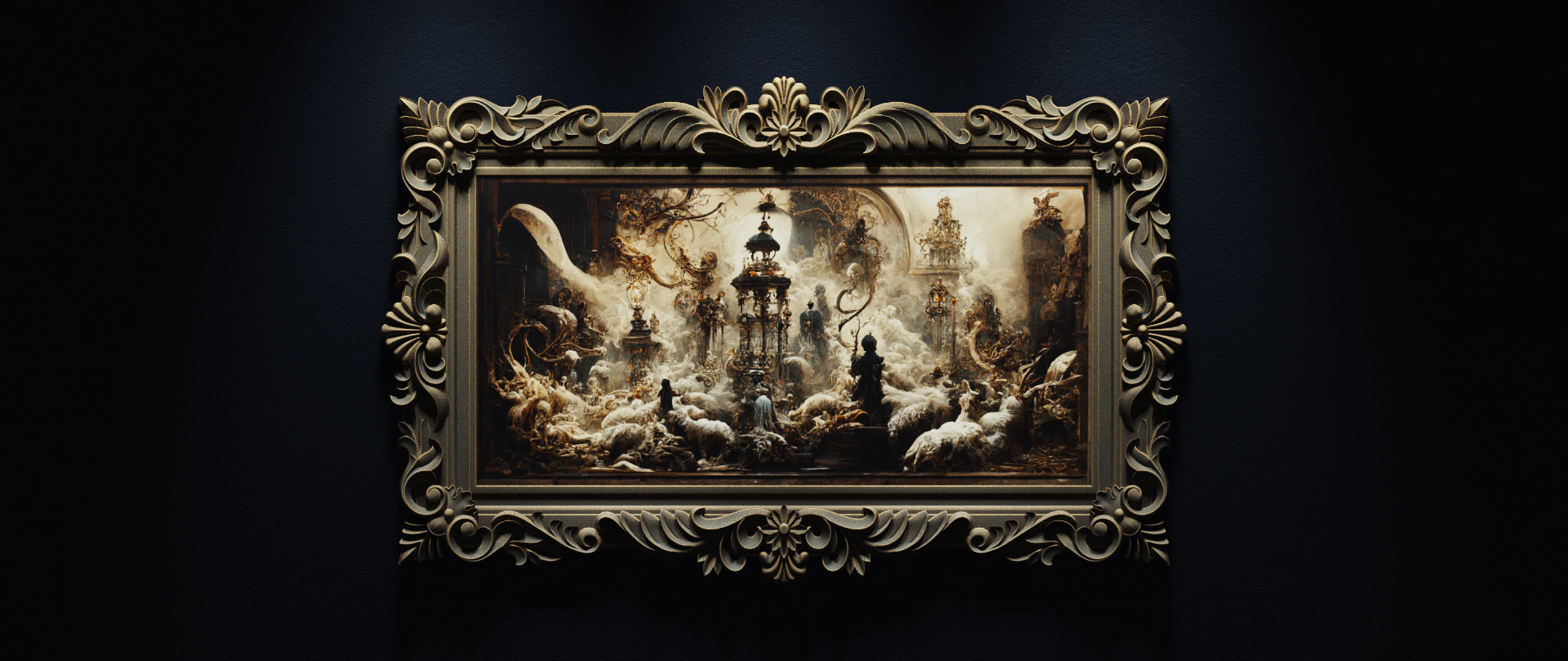 Heavenly Frame 3D - Base Mesh - No texture 3D model_15