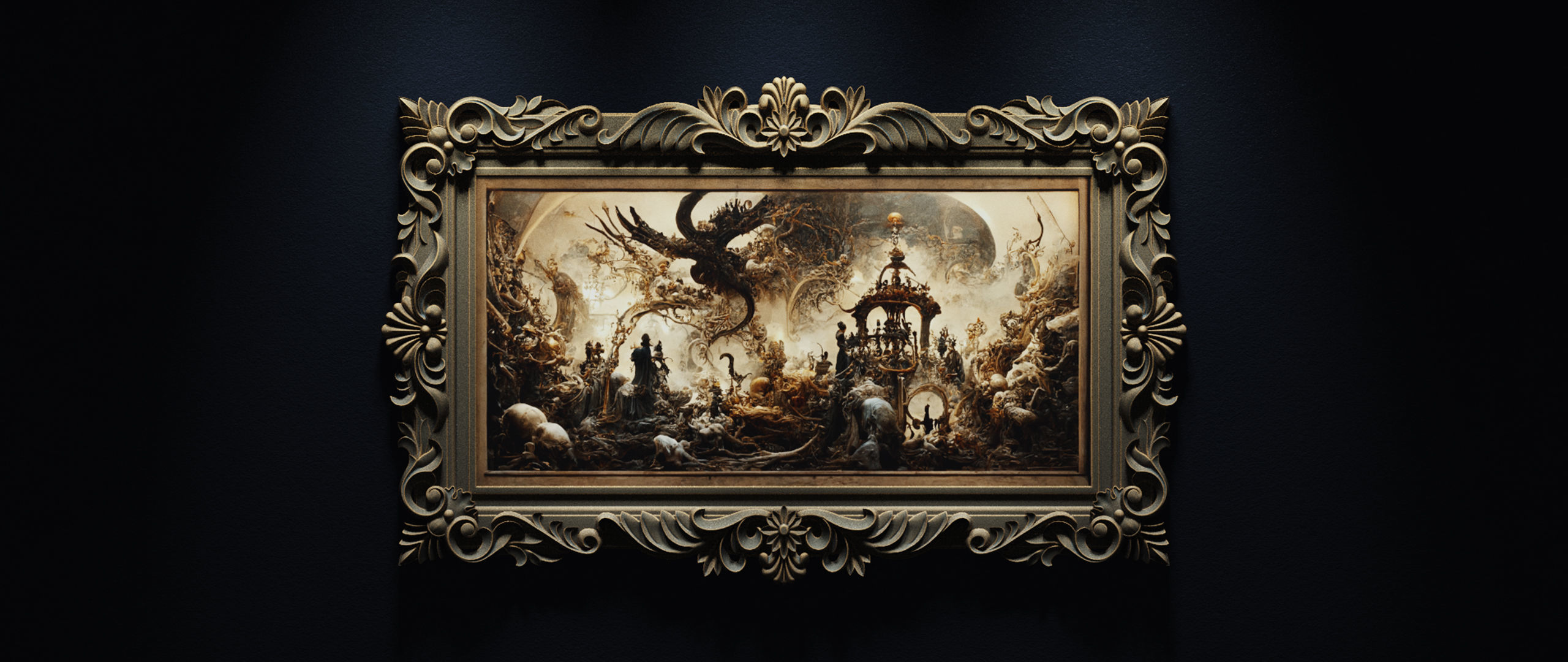 Heavenly Frame 3D - Base Mesh - No texture 3D model_11