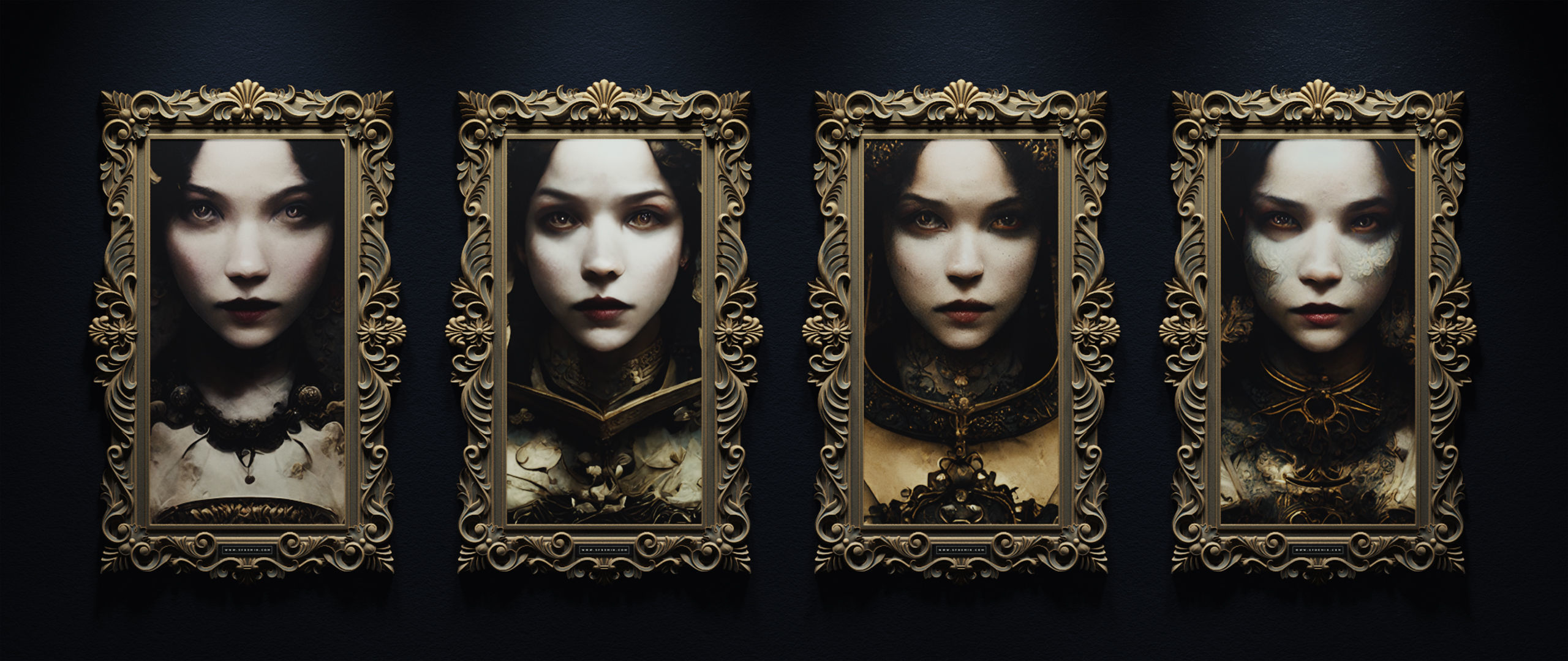 Heavenly Frame 3D - Base Mesh - No texture 3D model_2